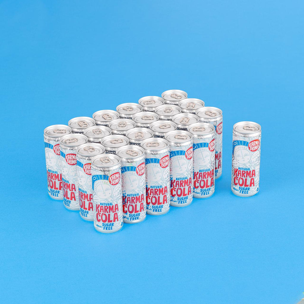 Karma Cola Sugar Free [24 Cans]
