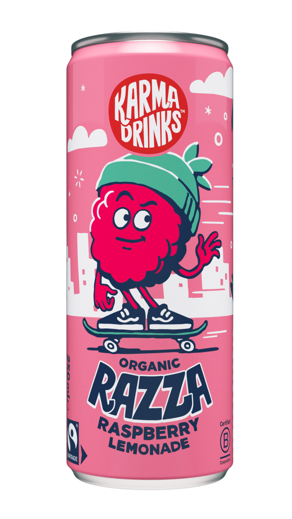 Razza Raspberry Lemonade [24 Cans] Organic