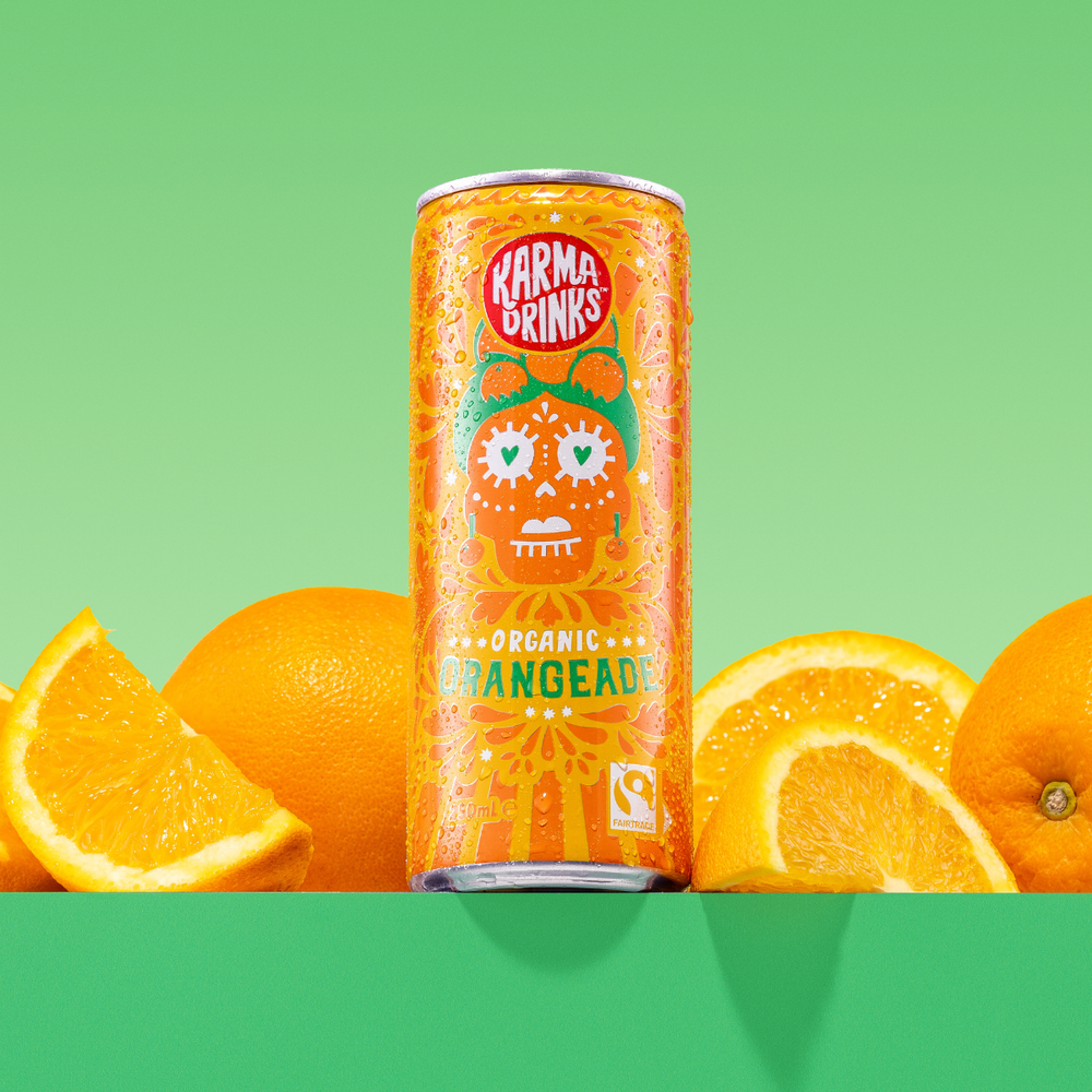 Orangeade Cans [24 Cans] Organic