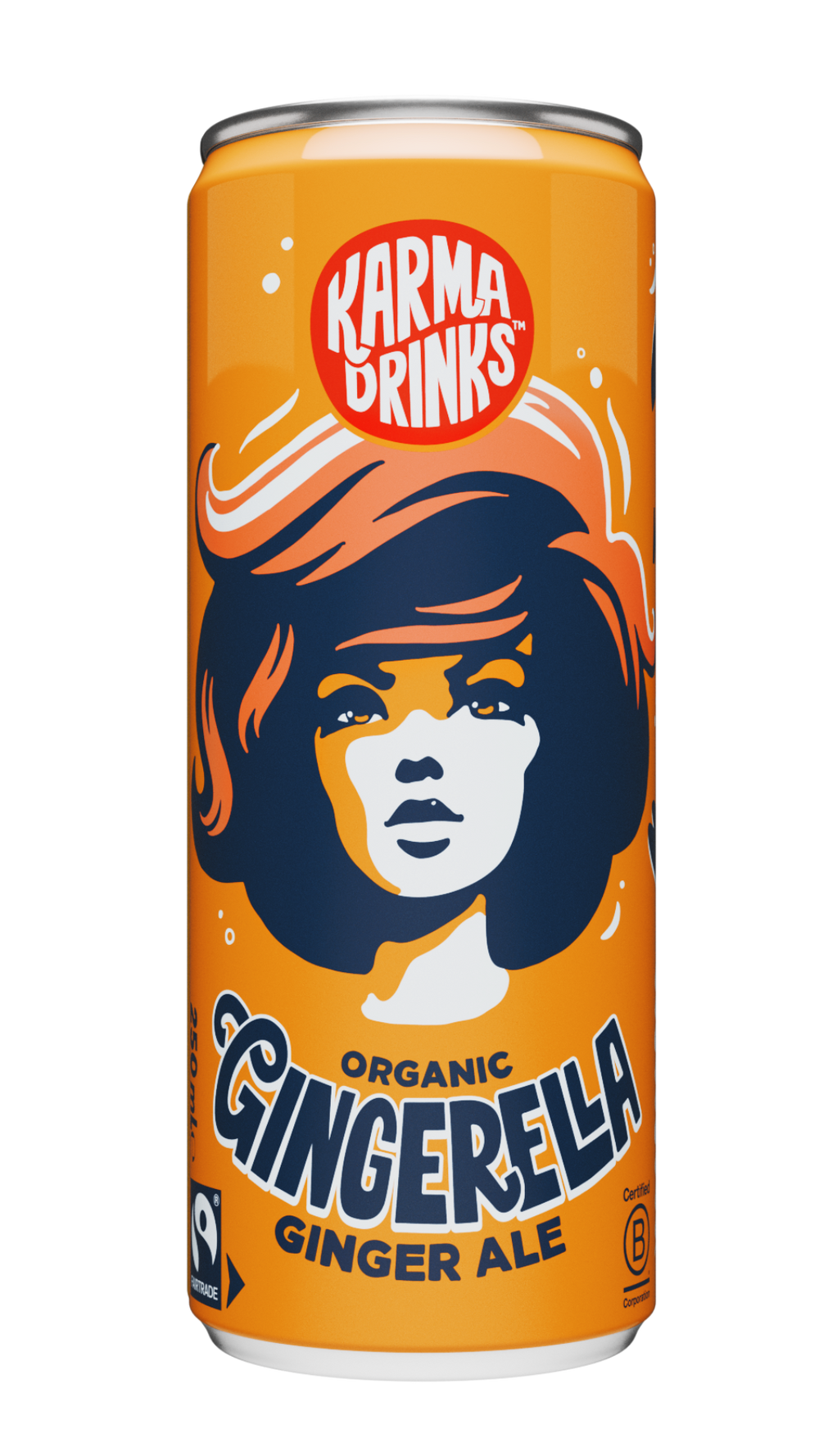 Gingerella Ginger Ale [24 Cans] Organic