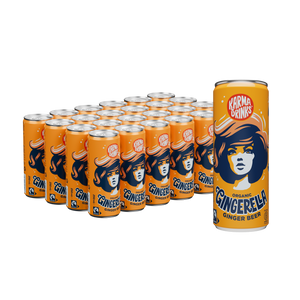 Gingerella Ginger Beer [24 Cans] Organic