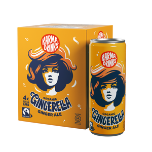 Organic Gingerella Ginger Ale 4pk