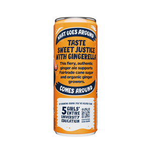 Gingerella Ginger Ale [24 Cans] Organic