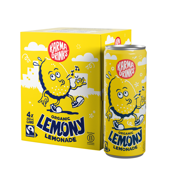Organic Lemony Lemonade 4pk