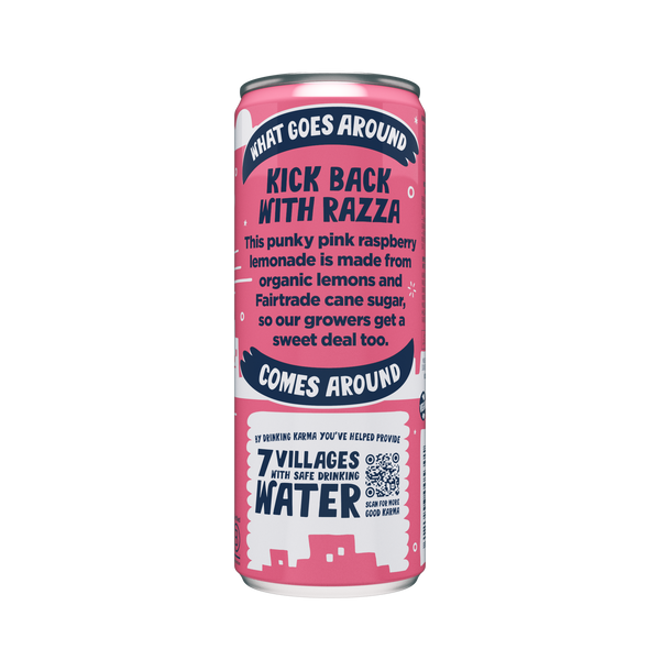 Razza Raspberry Lemonade [24 Cans] Organic