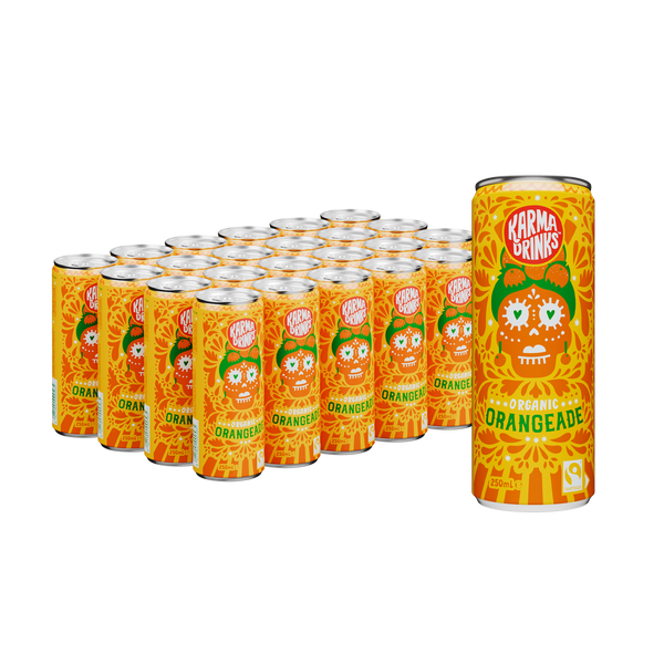 Orangeade Cans [24 Cans] Organic