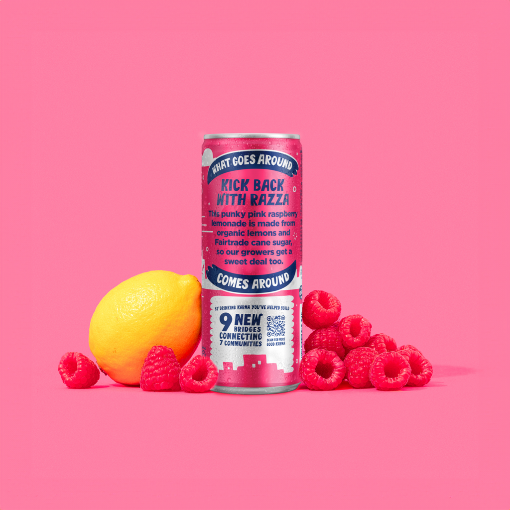 Razza Raspberry Lemonade [24 Cans] Organic