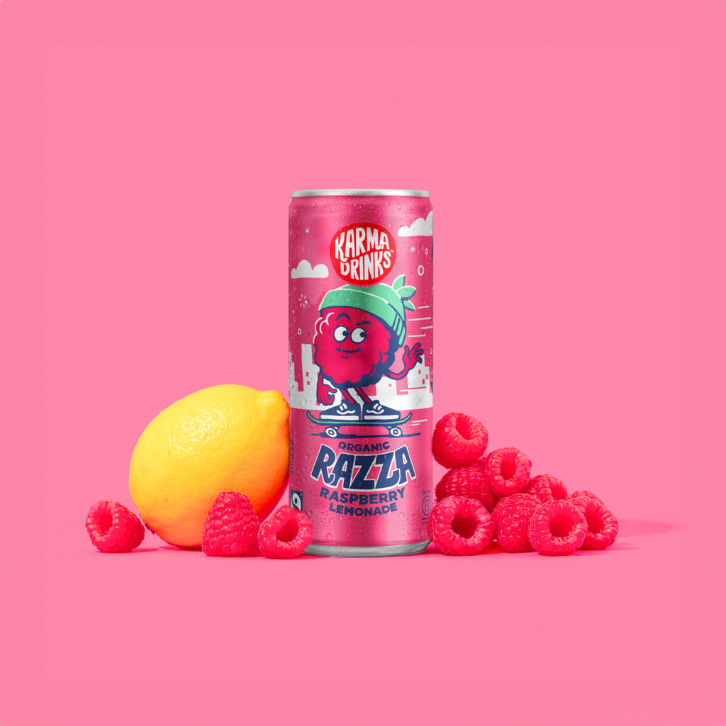 Razza Raspberry Lemonade [24 Cans] Organic