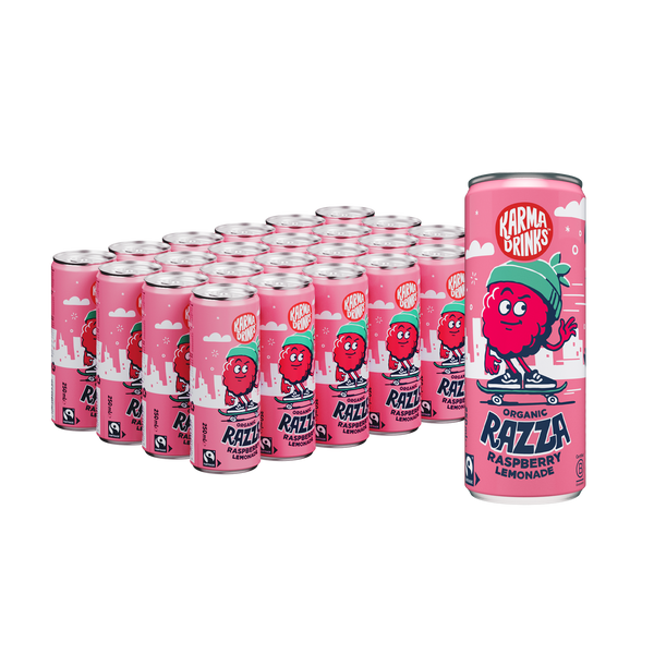 Razza Raspberry Lemonade [24 Cans] Organic