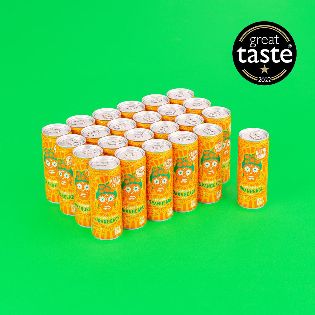 Orangeade Cans [24 Cans]